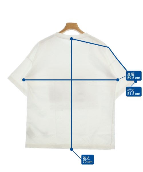 Dior Homme（ディオールオム）Tシャツ・カットソー 白 サイズ:S メンズ/2200611366238