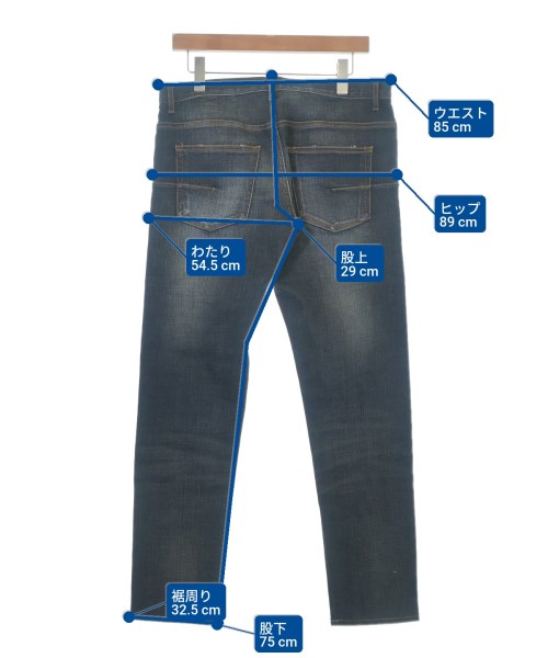 Dior Homme（ディオールオム）デニムパンツ 紺 サイズ:32(L位) メンズ/2200608728254