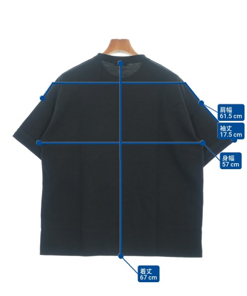 Dior Homme（ディオールオム）Tシャツ・カットソー 黒 サイズ:S メンズ/2200614254112