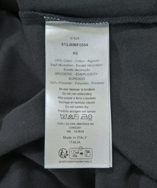 Dior Homme（ディオールオム）Tシャツ・カットソー グレー サイズ:XS メンズ/2200614254150