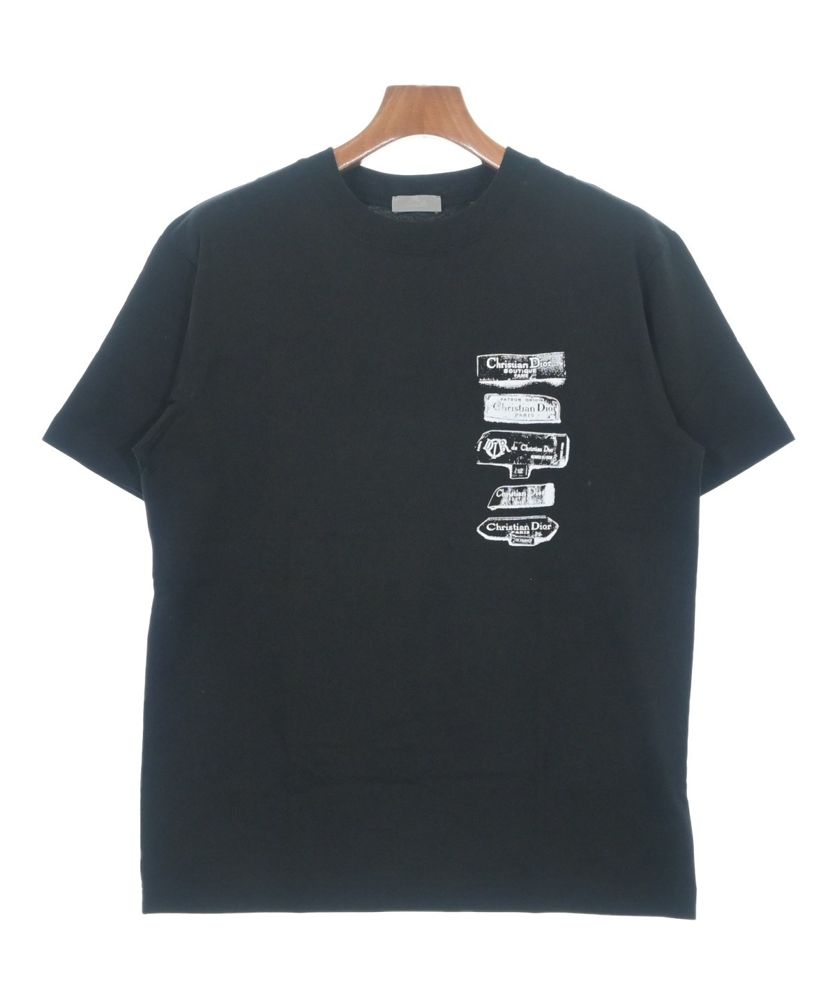 新品 2006年製 エディ期 DIOR HOMME ディオールオム TシャツXS Dior Homme（ディオールオム）Tシャツ・カットソー 黒 サイズ:XS
