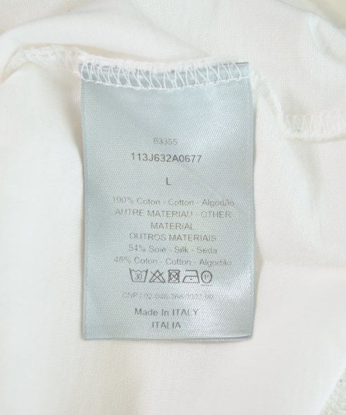 Dior Homme（ディオールオム）Tシャツ・カットソー 白 サイズ:L メンズ/2200616315026