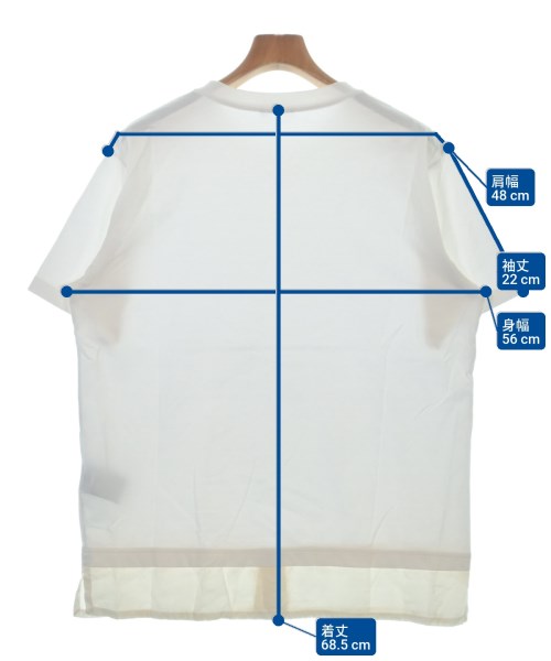 Dior Homme（ディオールオム）Tシャツ・カットソー 白 サイズ:L メンズ/2200616315026