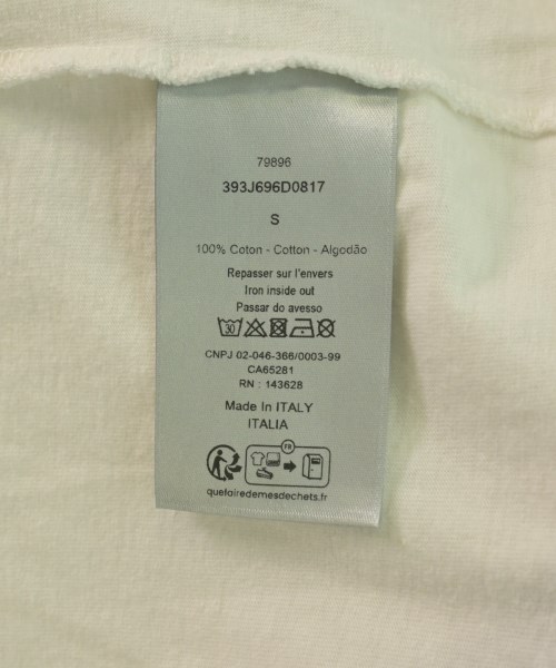 Dior Homme（ディオールオム）Tシャツ・カットソー 白 サイズ:S メンズ/2200620662048