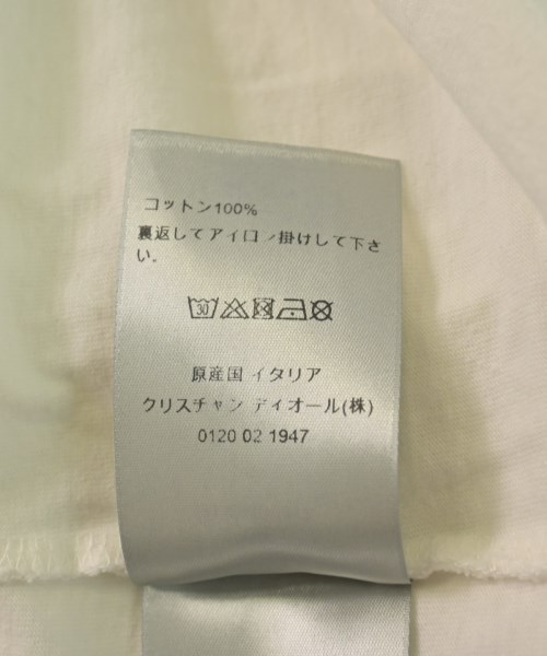 Dior Homme（ディオールオム）Tシャツ・カットソー 白 サイズ:S メンズ/2200620662048