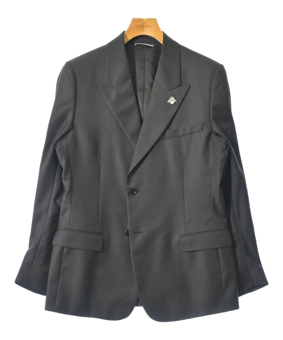 ディオールオム ジャケット Dior Homme（ディオールオム）テーラードジャケット 黒 サイズ:46(M位