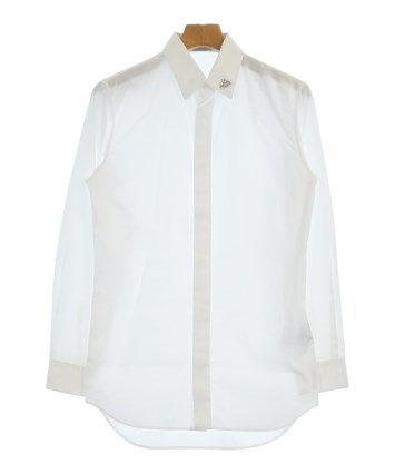Dior homme ドレスシャツ フェイクリボンタイ　06AW ディオールオム Dior Homme（ディオールオム）ドレスシャツ 白 サイズ:38(S位) メンズ
