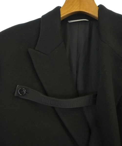 Dior Homme（ディオールオム）チェスターコート 黒 サイズ:48(L位) メンズ/2200609260029