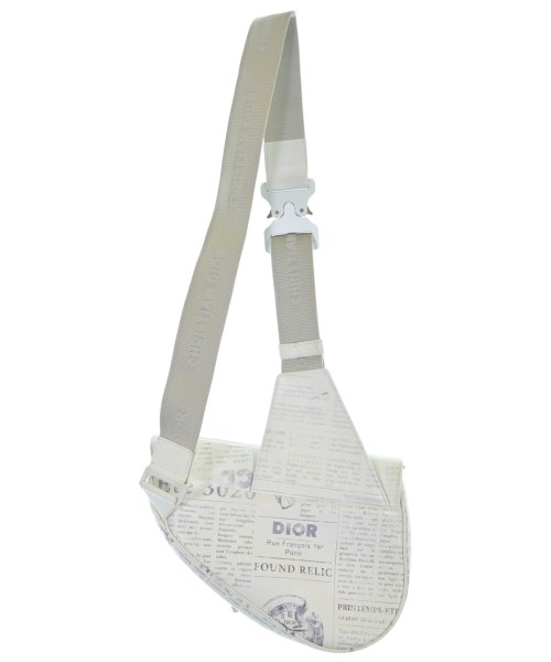 Dior Homme（ディオールオム）ショルダーバッグ 白 サイズ:- メンズ/2200609327074