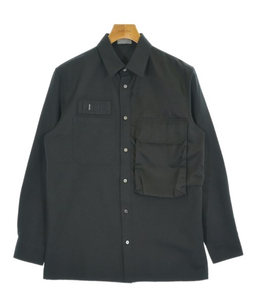 Dior Homme(ディオールオム)カジュアルシャツ 黒 サイズ:39(M位)/2200668074230
