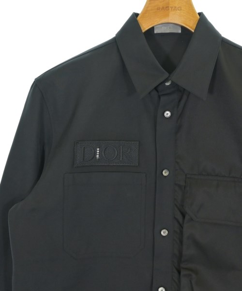 Dior Homme（ディオールオム）カジュアルシャツ 黒 サイズ:39(M位) メンズ/2200668074230