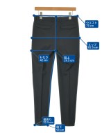 Dior Homme（ディオールオム）スラックス 黒 サイズ:48(L位) メンズ/2200674551169