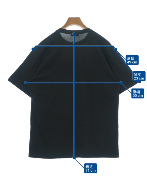 Dior Homme（ディオールオム）Tシャツ・カットソー 黒 サイズ:XL メンズ/2200672956171