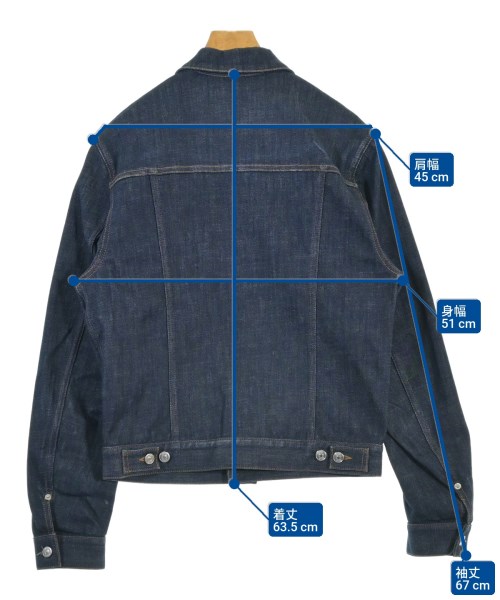 Dior Homme（ディオールオム）デニムジャケット 紺 サイズ:48(L位) メンズ/2200676804058