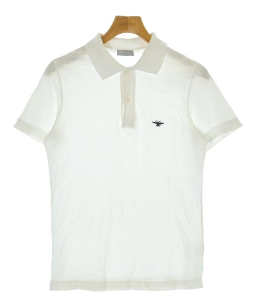 Dior Homme(ディオールオム)ポロシャツ 白 サイズ:44(S位)/2200678545058