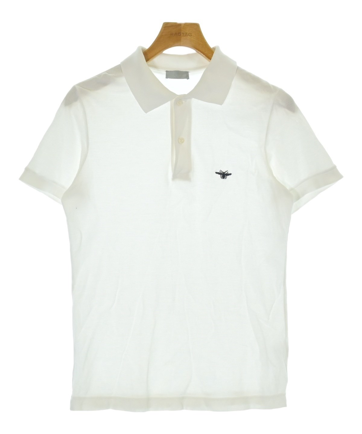 diorhomme hedi期ポロシャツ xs 2007SS DIOR HOMME by Hedi Slimane border polo shirt | NOIR ONLINE