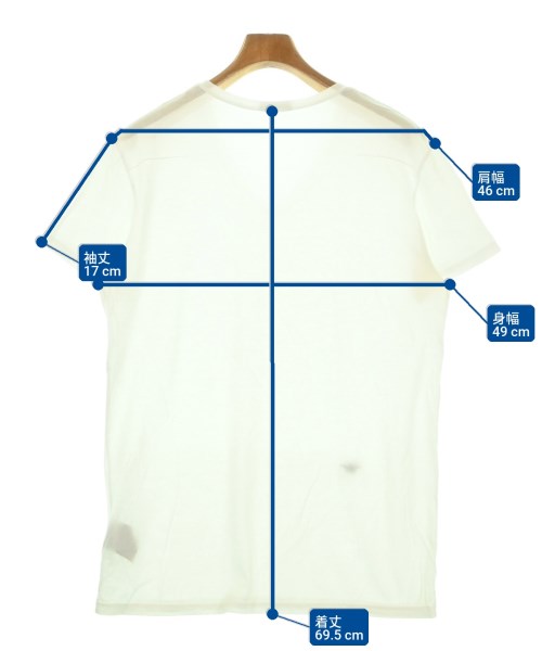 Dior Homme（ディオールオム）Tシャツ・カットソー 白 サイズ:M メンズ/2200679598022