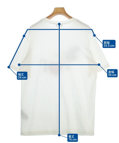 Dior Homme（ディオールオム）Tシャツ・カットソー 白 サイズ:M メンズ/2200681005013