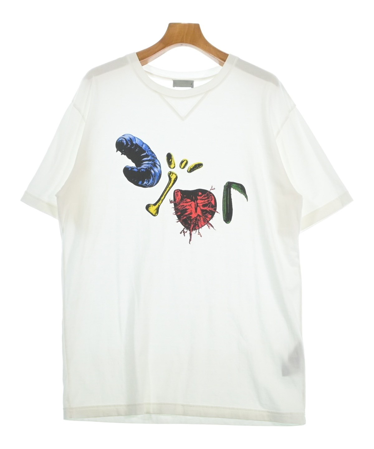 Dior Homme（ディオールオム）Tシャツ・カットソー 白 サイズ:M メンズ
