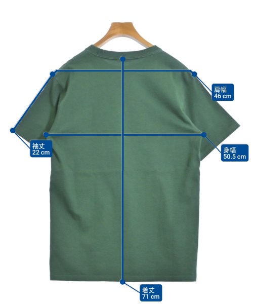 Dior Homme（ディオールオム）Tシャツ・カットソー 緑 サイズ:S メンズ/2200693874232