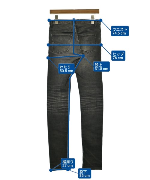 Dior Homme（ディオールオム）デニムパンツ グレー サイズ:27(XS位) メンズ/2200687665051