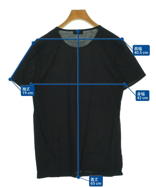 Dior Homme（ディオールオム）Tシャツ・カットソー 黒 サイズ:S メンズ/2200693519355