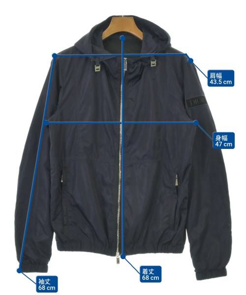 Dior Homme（ディオールオム）ブルゾン 紺 サイズ:48(L位) メンズ/2200696472060