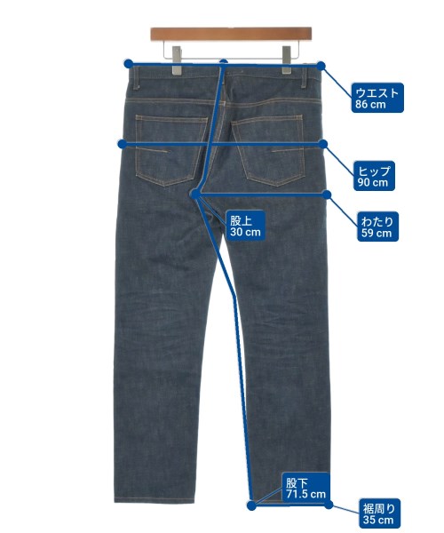 Dior Homme（ディオールオム）デニムパンツ 紺 サイズ:31(M位) メンズ/2200697701442