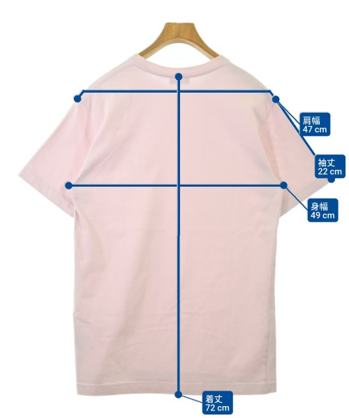 Dior Homme（ディオールオム）Tシャツ・カットソー ピンク サイズ:S メンズ/2200698229020