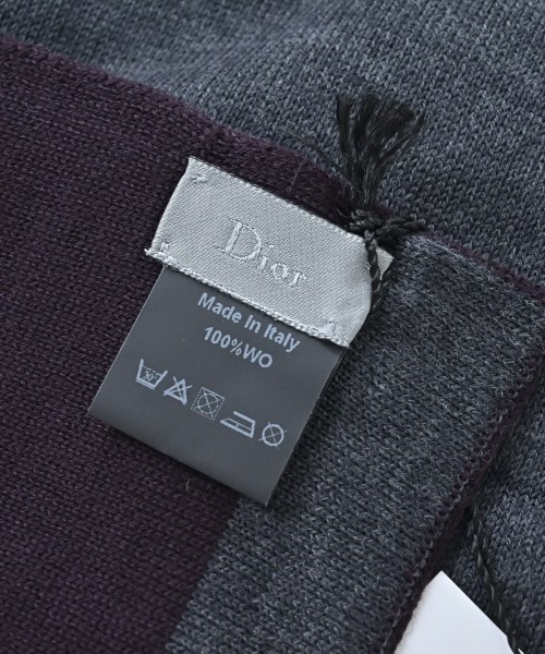 Dior Homme（ディオールオム）マフラー グレー サイズ:- メンズ/2200698243323