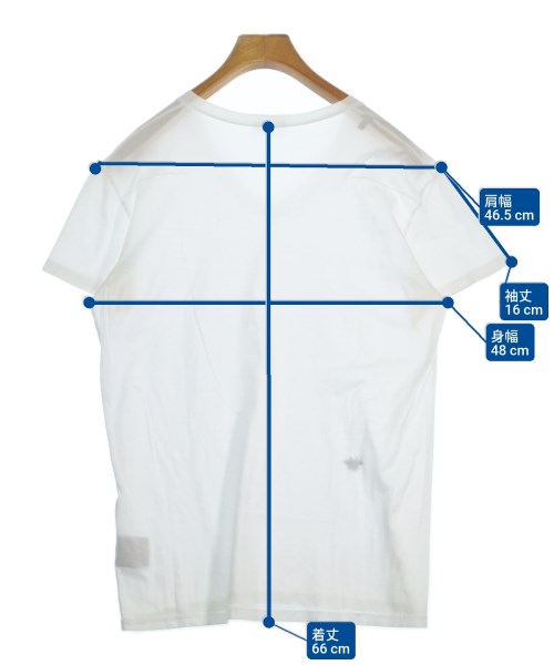 Dior Homme（ディオールオム）Tシャツ・カットソー 白 サイズ:S メンズ/2200690331028