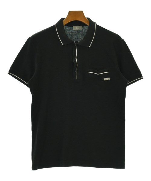 Dior Homme(ディオールオム)ポロシャツ 黒 サイズ:48(L位)/2200698658066