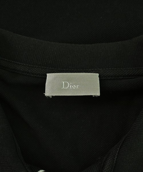 Dior Homme（ディオールオム）ポロシャツ 黒 サイズ:48(L位) メンズ/2200698658066