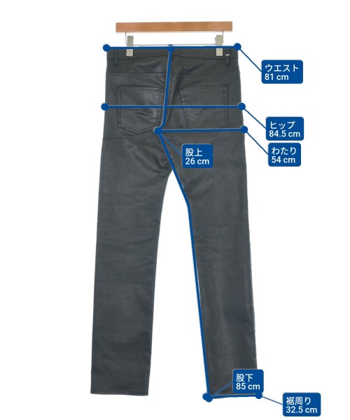 Dior Homme（ディオールオム）デニムパンツ 黒 サイズ:30(M位) メンズ/2200698976061