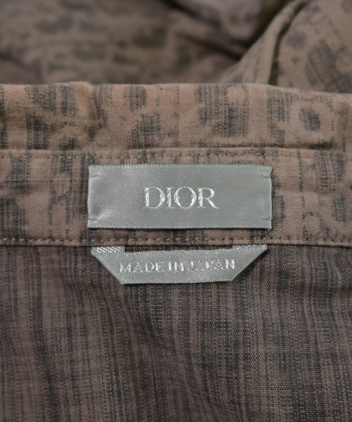 Dior Homme（ディオールオム）カジュアルシャツ 茶 サイズ:48(L位) メンズ/2200699103039