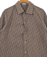Dior Homme（ディオールオム）カジュアルシャツ 茶 サイズ:48(L位) メンズ/2200699103039
