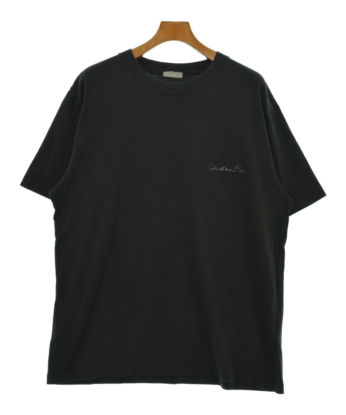 Dior Homme（ディオールオム）Tシャツ・カットソー 黒 サイズ:XL メンズ/2200699185035 |【公式】ブランド古着・中古 ...