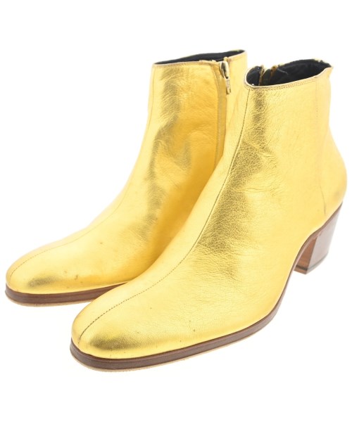 Dior Homme(ディオールオム)ブーツ ゴールド サイズ:EU40(25cm位)/2200699066846