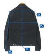 Dior Homme（ディオールオム）デニムジャケット 黒 サイズ:44(S位) メンズ/2200697686015