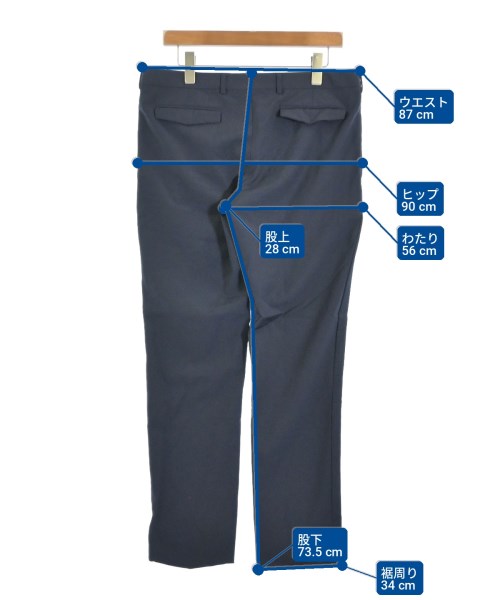 Dior Homme（ディオールオム）スラックス 紺 サイズ:50(XL位) メンズ/2200701675028