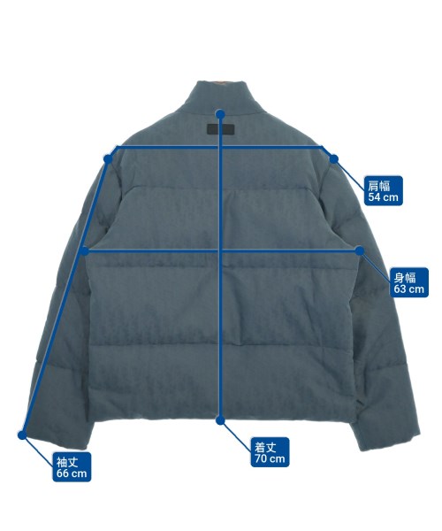 Dior Homme（ディオールオム）ダウンジャケット/ダウンベスト グレー サイズ:50(XL位) メンズ/2200656193035