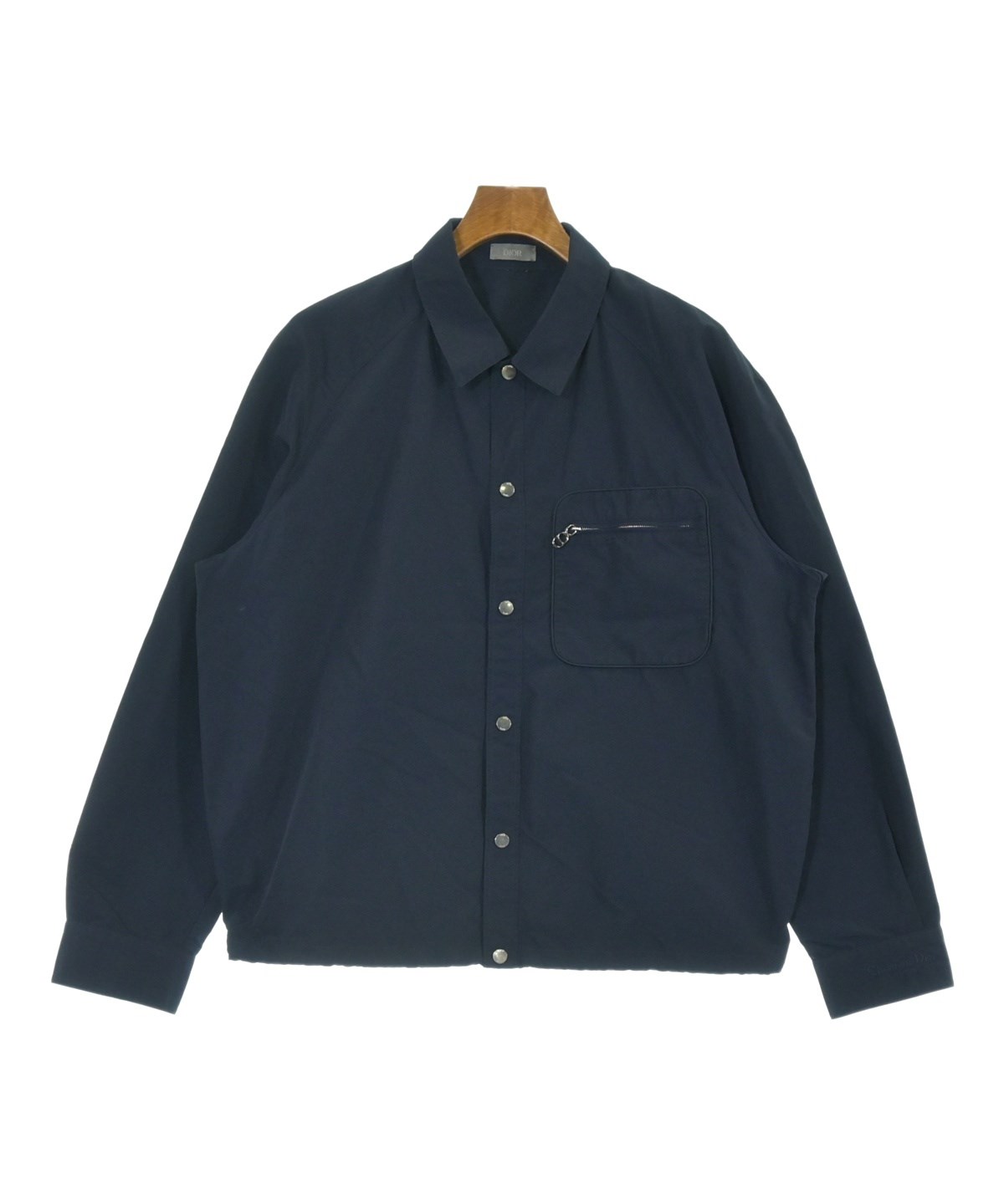 Dior Homme（ディオールオム）カジュアルシャツ 紺 サイズ:52(XXL位