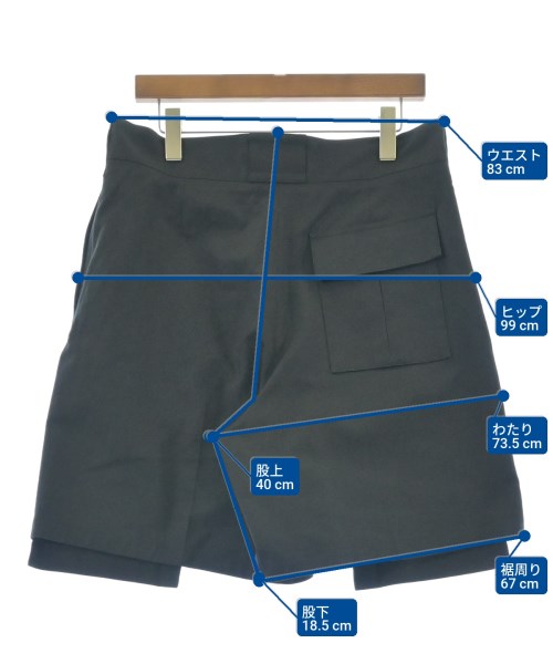 Dior Homme（ディオールオム）ショートパンツ 黒 サイズ:48(L位) メンズ/2200657601034