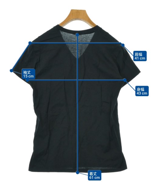 Dior Homme（ディオールオム）Tシャツ・カットソー 黒 サイズ:XS メンズ/2200657751043