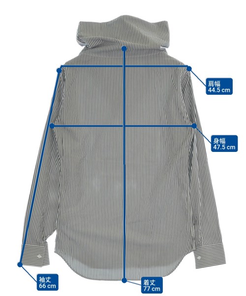 Dior Homme（ディオールオム）カジュアルシャツ グレー サイズ:-(M位) メンズ/2200659631046