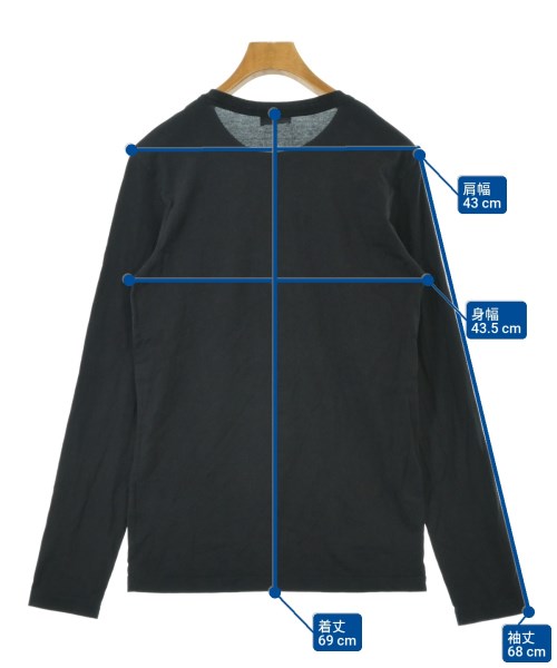 Dior Homme（ディオールオム）Tシャツ・カットソー 黒 サイズ:S メンズ/2200662393016