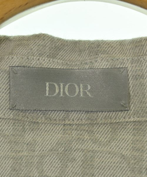Dior Homme（ディオールオム）カジュアルシャツ グレー サイズ:39(S位) メンズ/2200710817020
