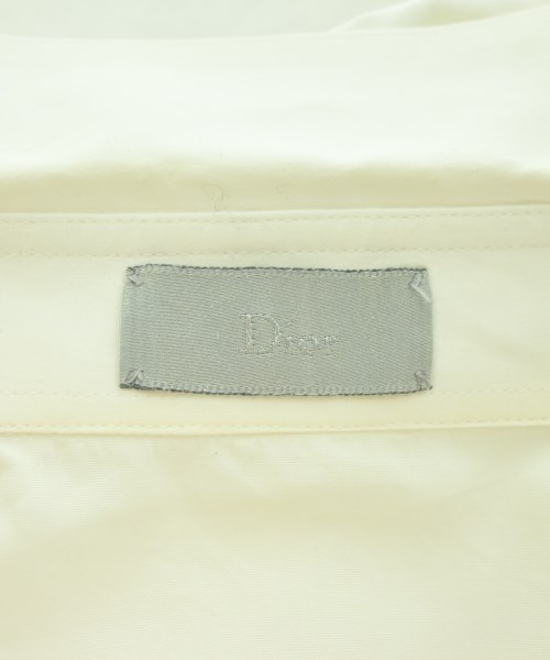 Dior Homme（ディオールオム）カジュアルシャツ 白 サイズ:38(S位) メンズ/2200713367010