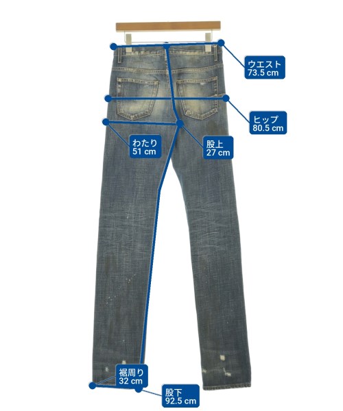 Dior Homme（ディオールオム）デニムパンツ 青 サイズ:29(S位) メンズ/2200713367034