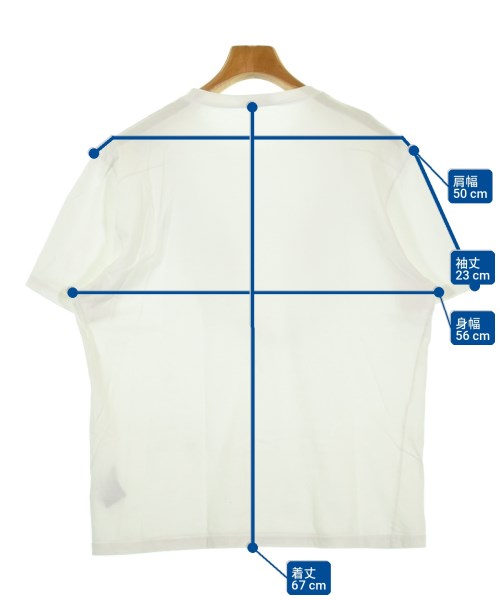 Dior Homme（ディオールオム）Tシャツ・カットソー 白 サイズ:-(L位) メンズ/2200715235089